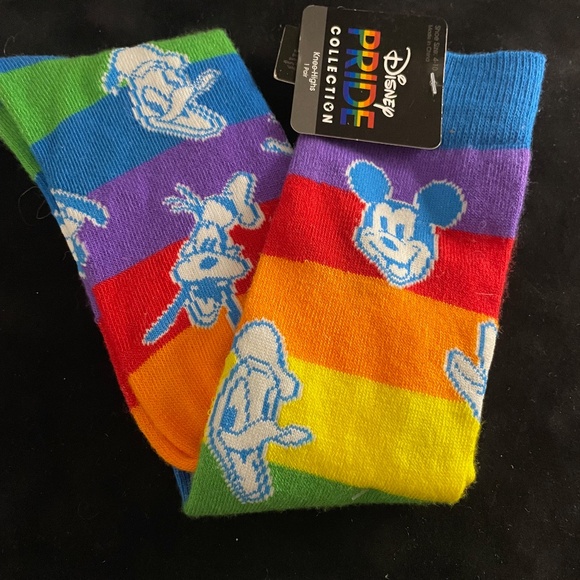 NEW With Tags Disney Pride Collection Knee High Sox - Picture 4 of 4
